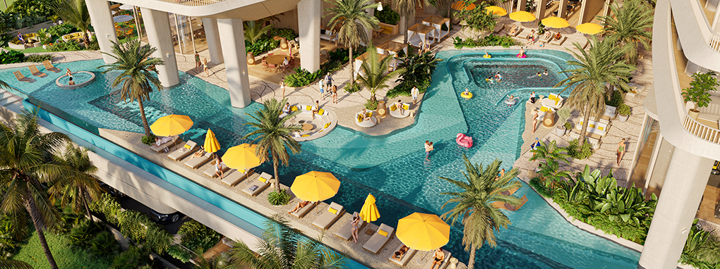 Apartamento con piscina en Costa del Este Panamá